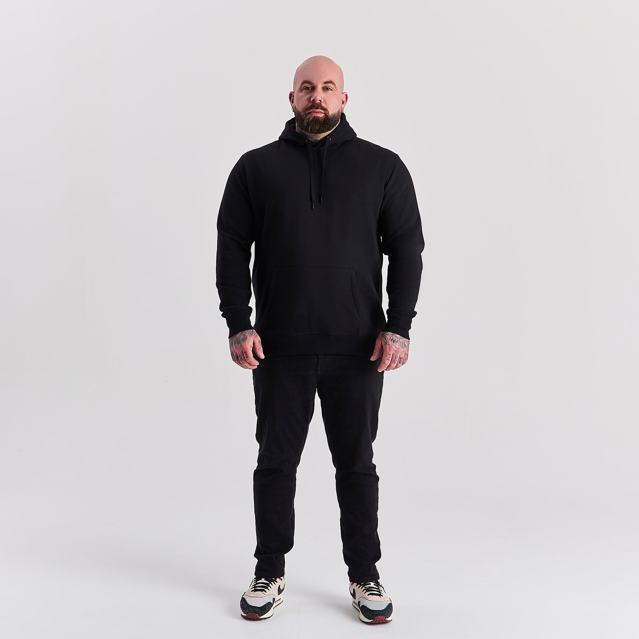 Load image into Gallery viewer, Black Hoodie & Jogger Set
