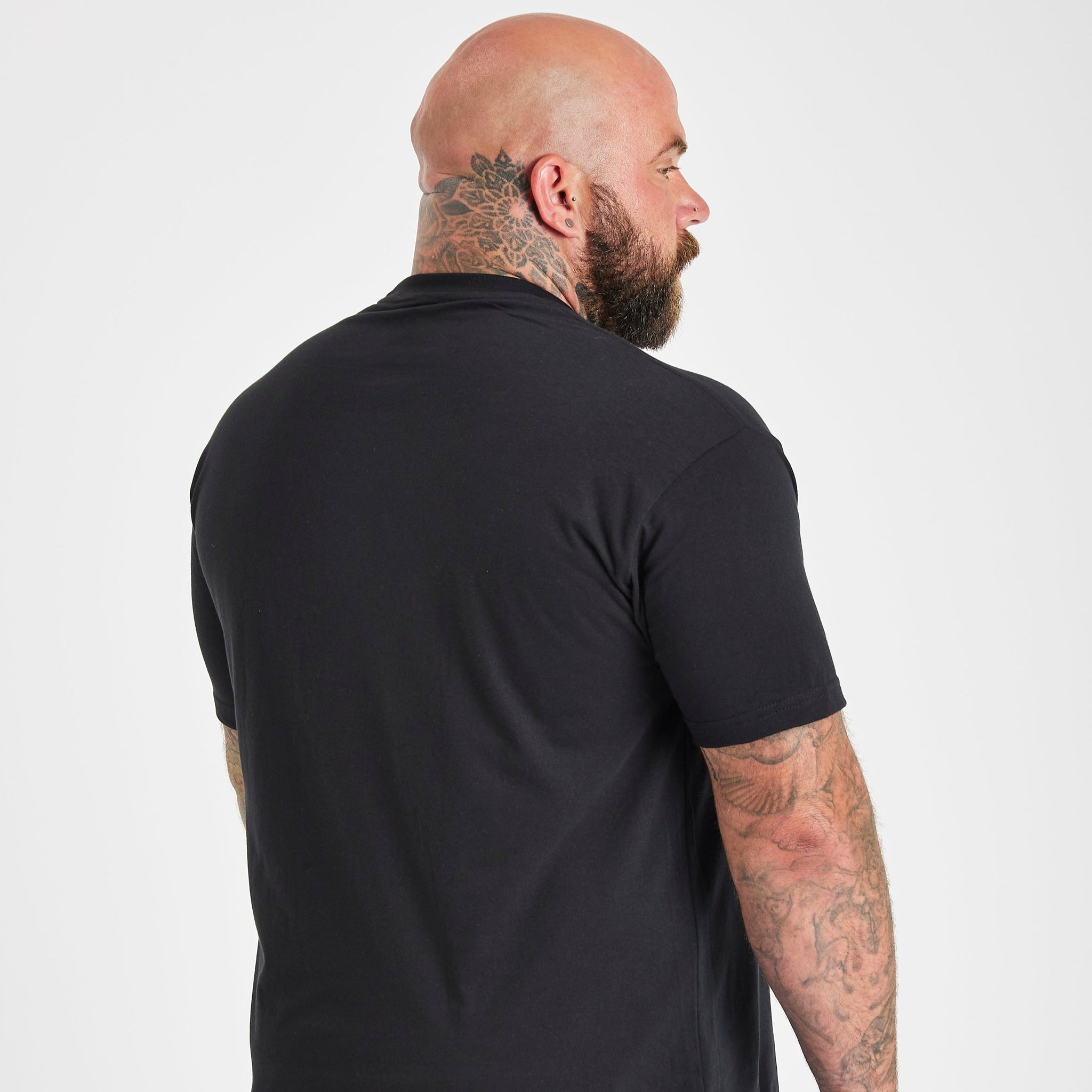 Load image into Gallery viewer, Tall Black Crew Neck