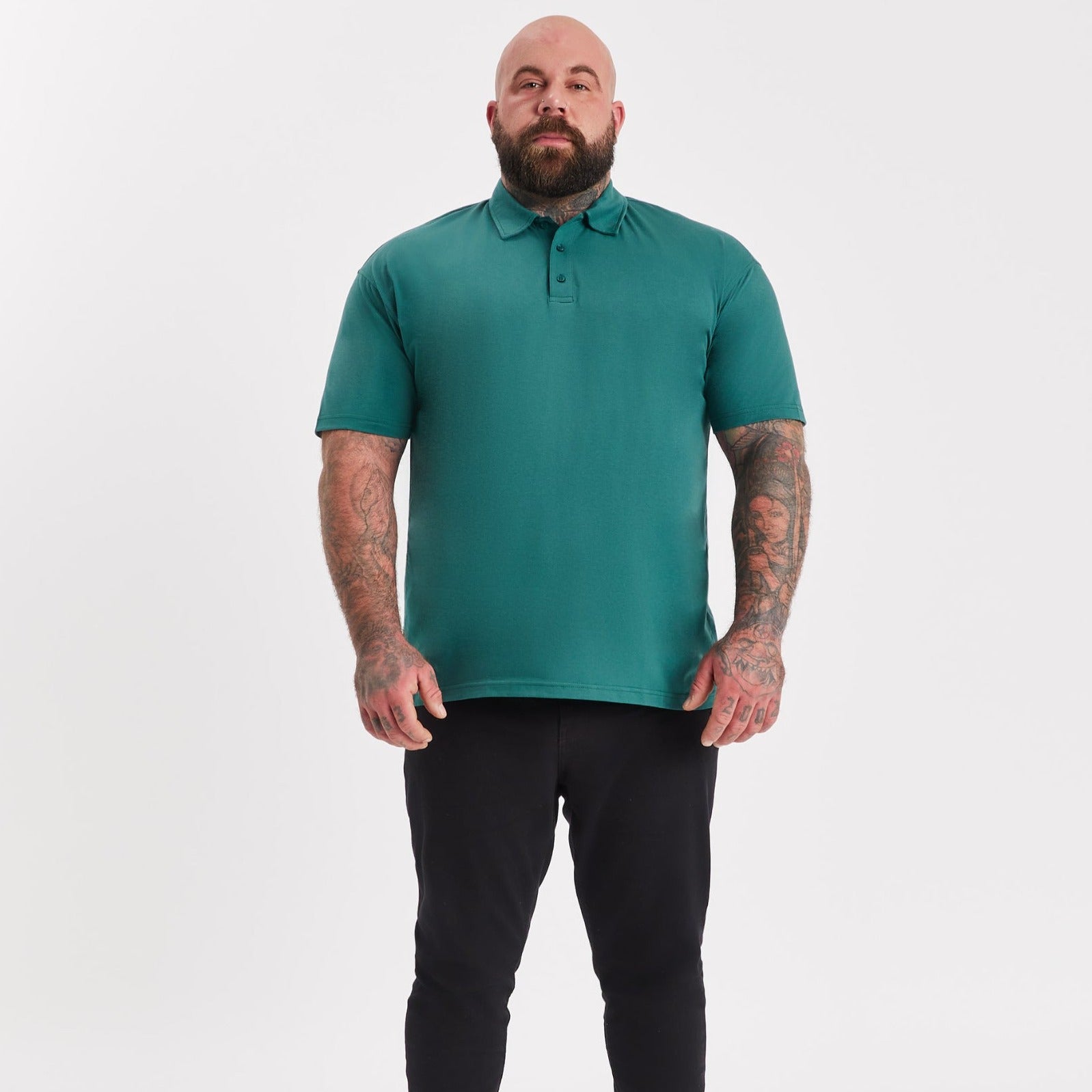 Load image into Gallery viewer, Forrest Green Polo