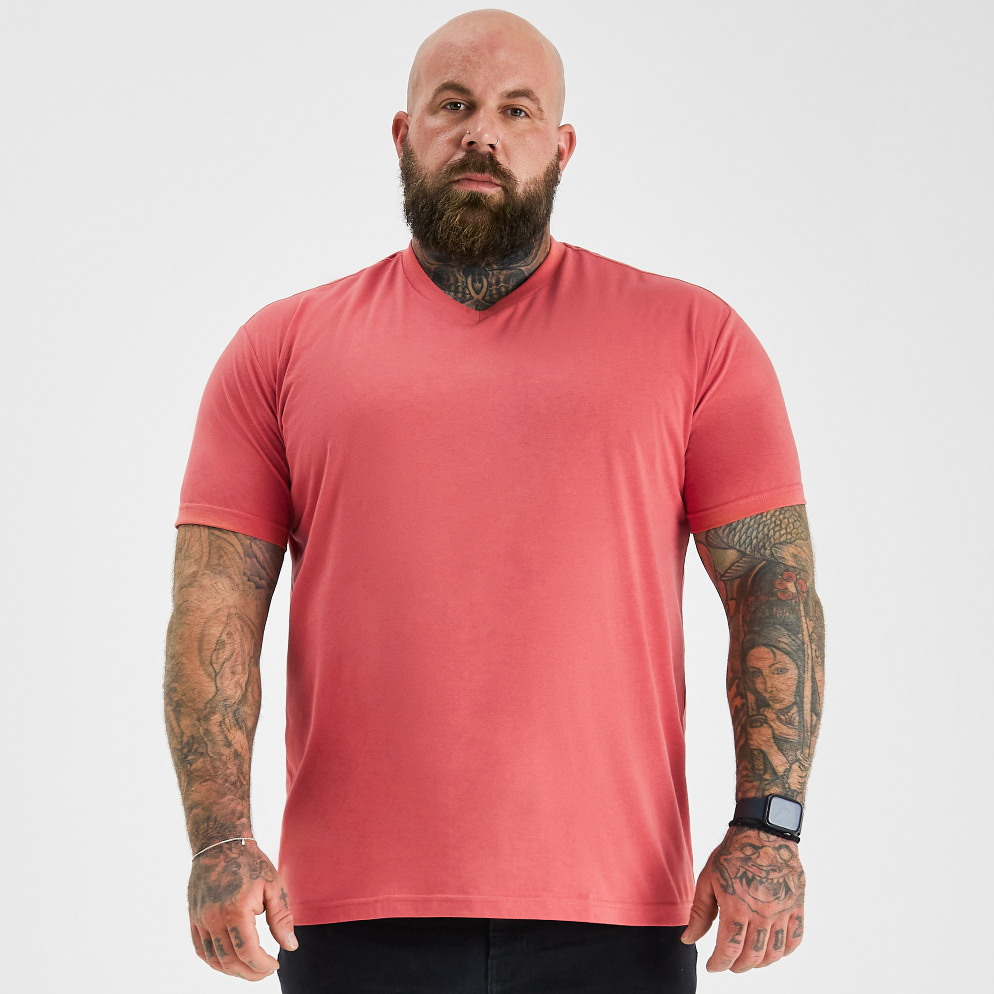 Load image into Gallery viewer, Mineral Red V-Neck
