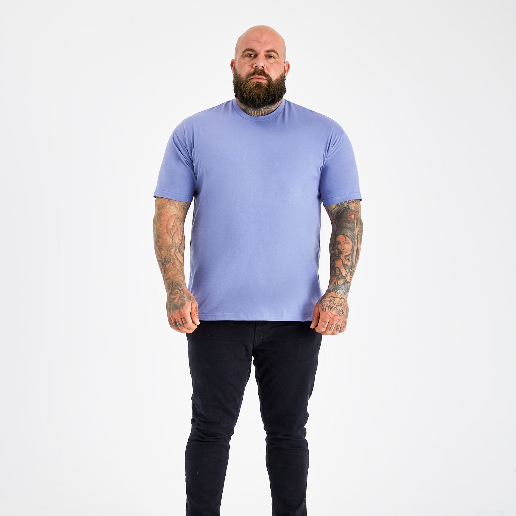 Load image into Gallery viewer, Steel Blue Crew Neck