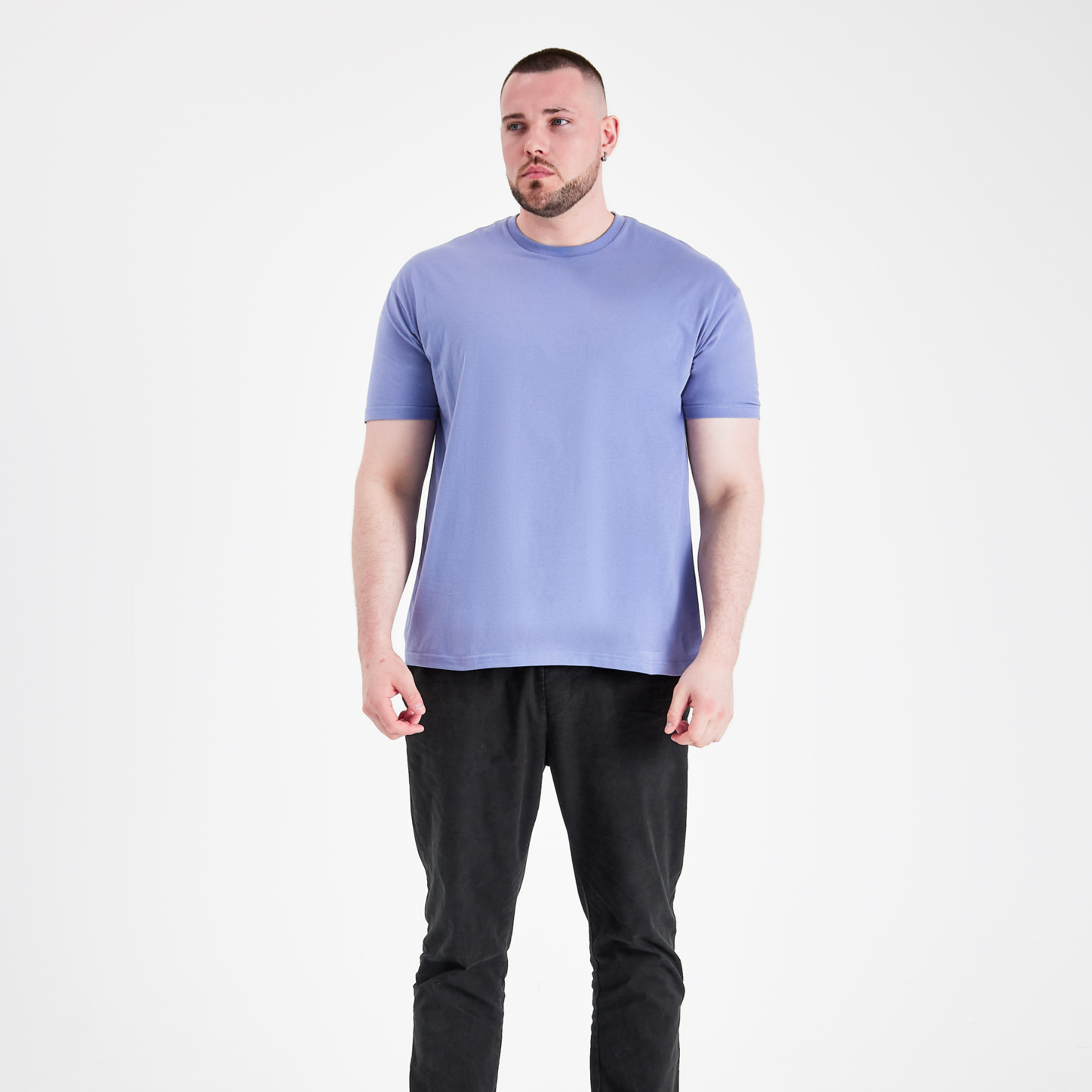 Load image into Gallery viewer, Steel Blue Crew Neck