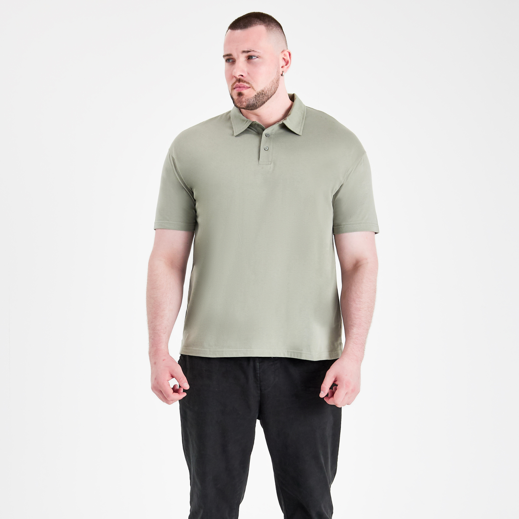 Load image into Gallery viewer, Shadow Green Polo