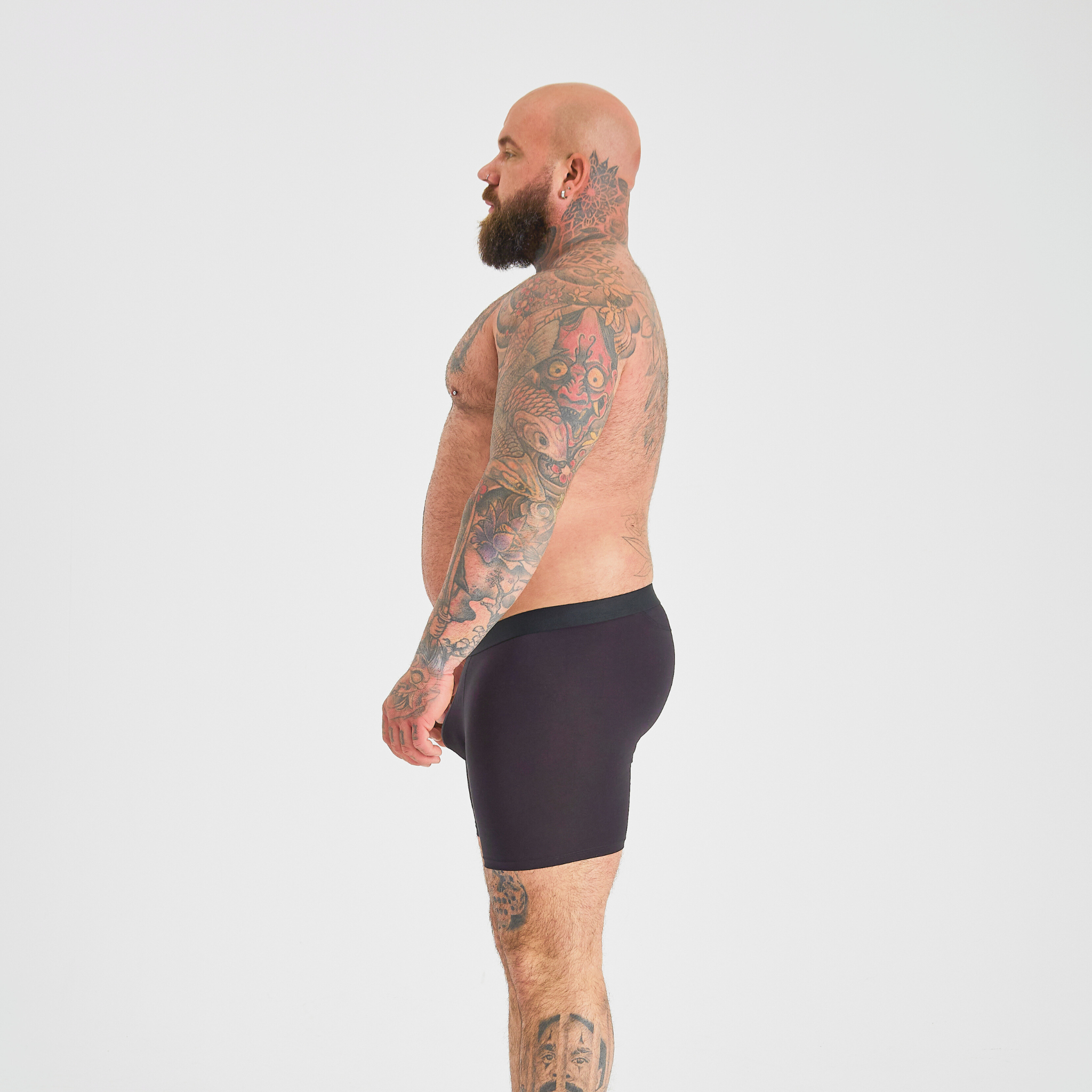 Load image into Gallery viewer, All Black Boxer Brief 3-Pack