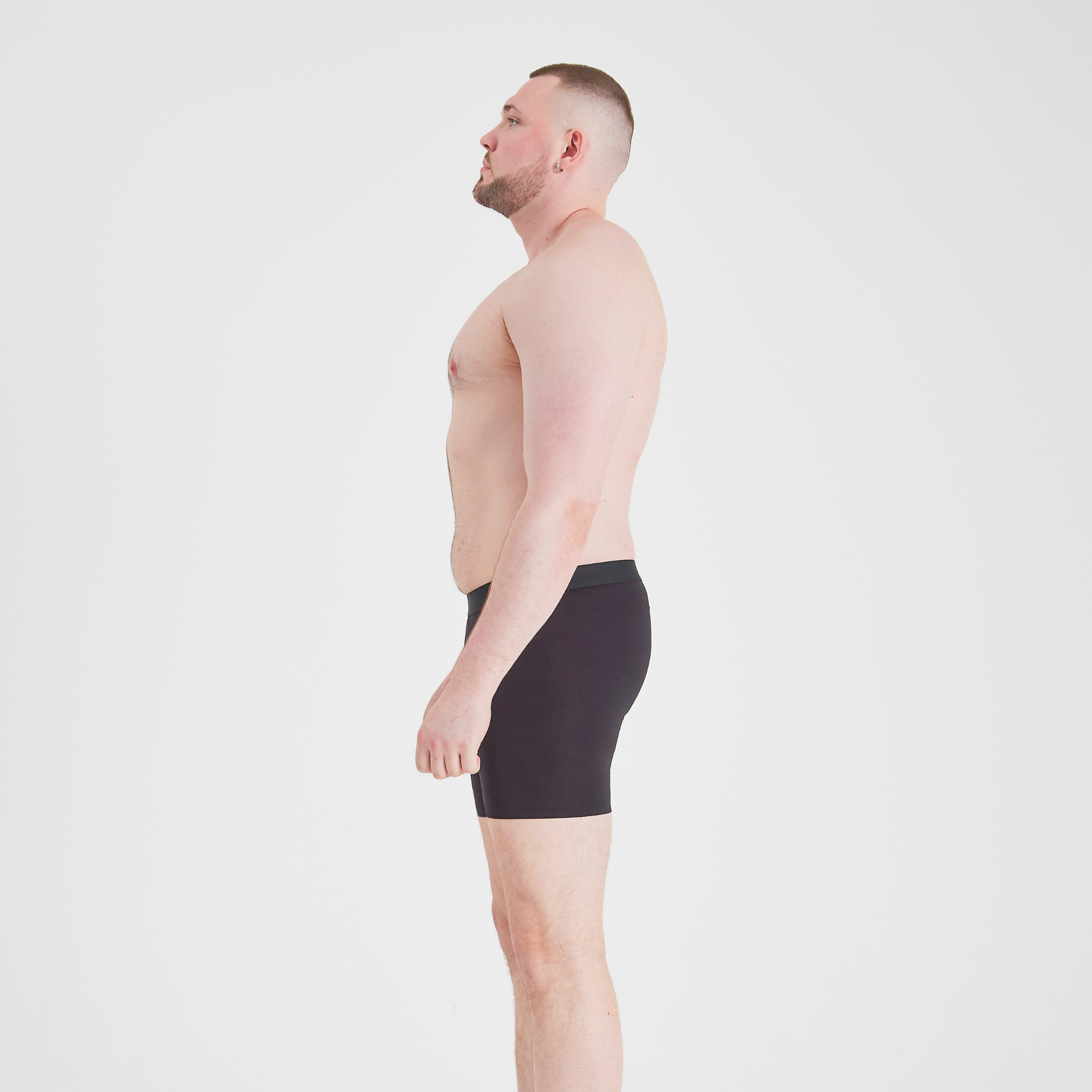 Load image into Gallery viewer, Black Boxer Briefs 6-Pack