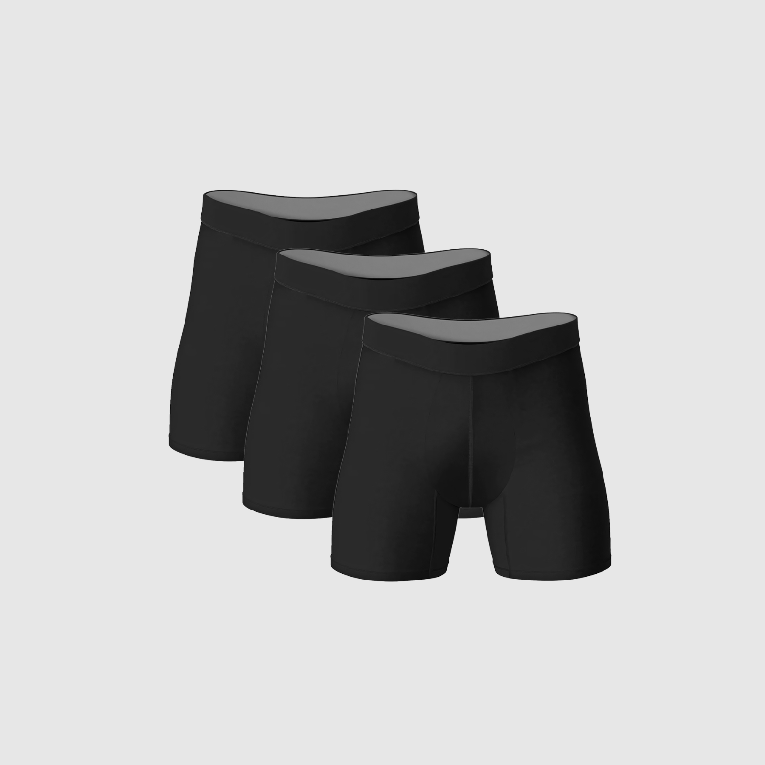 Load image into Gallery viewer, All Black Boxer Brief 3-Pack
