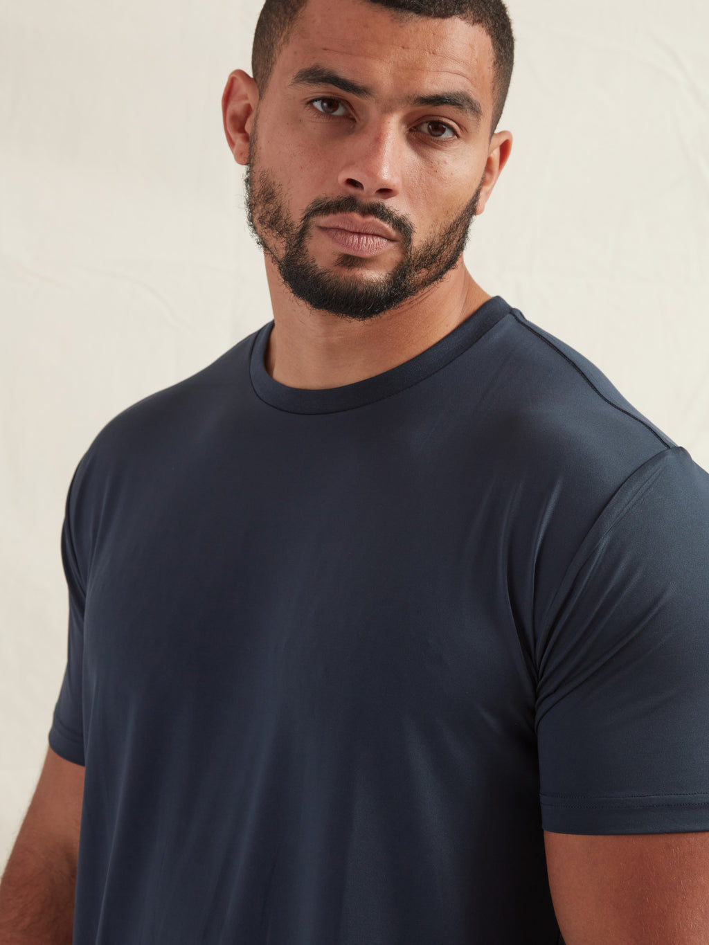 Navy Active Crew Neck T-Shirt
