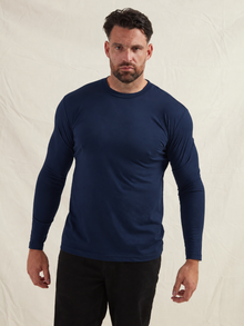 Navy Long Sleeve T-Shirt