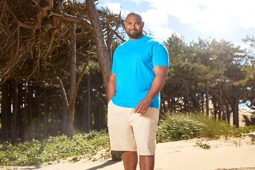 Ibiza Blue Crew Neck T-Shirt