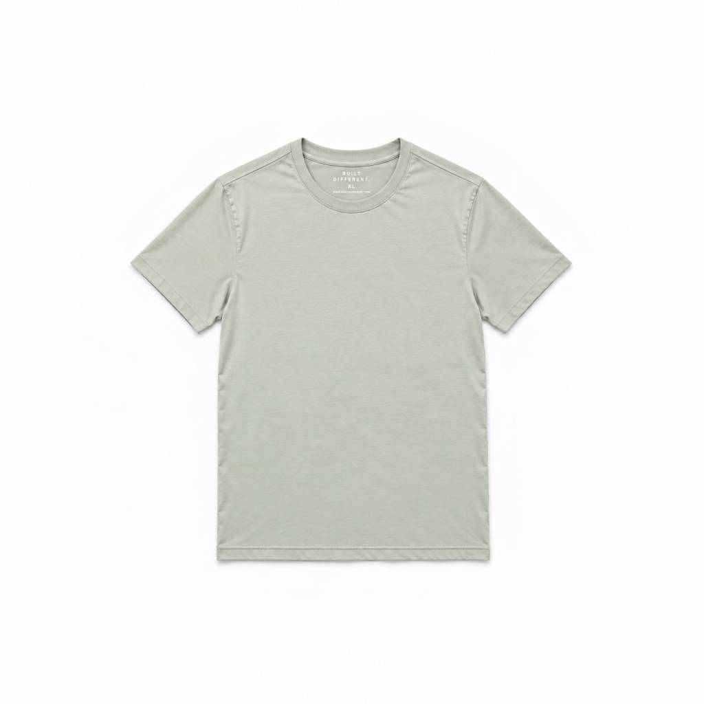 Shadow Green Crew Neck T-Shirt
