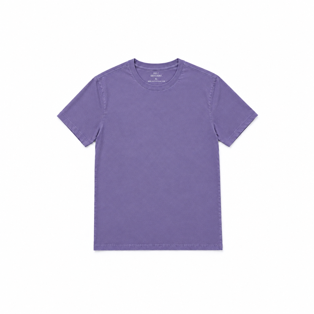 Tall Purple Crew Neck T-Shirt
