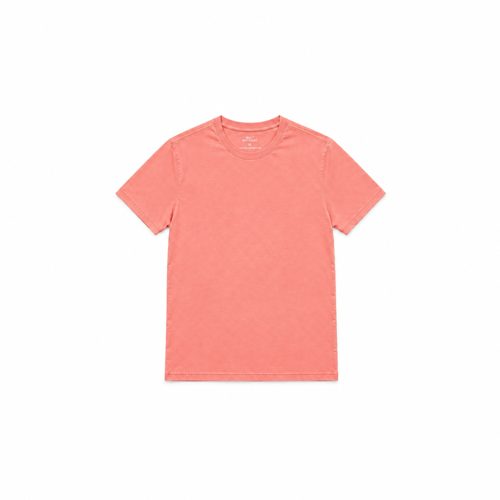 Load image into Gallery viewer, Peach Crew Neck T-Shirt
