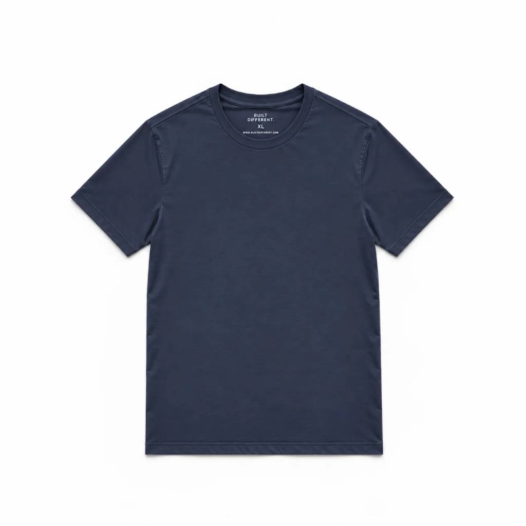 Navy Crew Neck T-Shirt