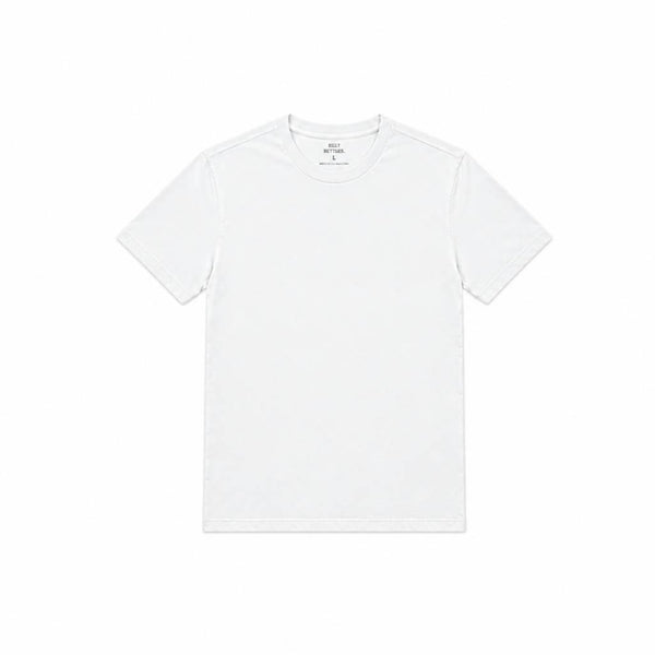 Tall Marshmallow Crew Neck T-Shirt