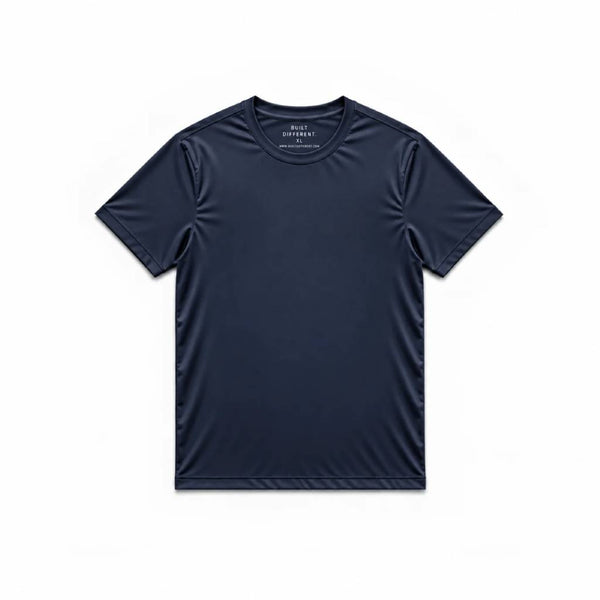 Navy Active Crew Neck T-Shirt