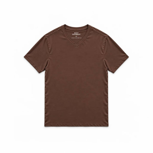 Chocolate V-Neck T-Shirt