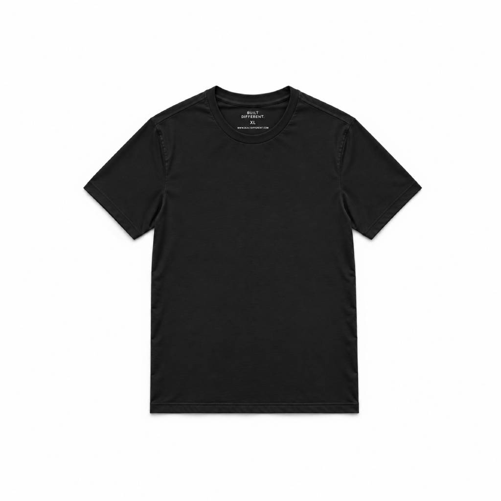 Black Crew Neck T-Shirt