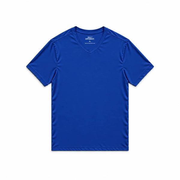 Royal Blue V-Neck T-Shirt