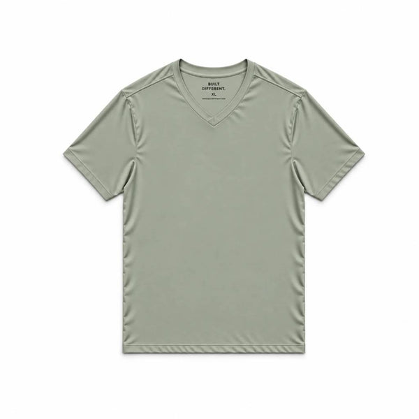 Shadow Green V-Neck T-Shirt