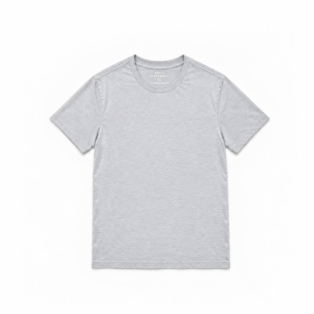 Tall Heather Grey Crew Neck T-Shirt