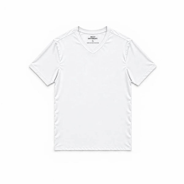 White V-Neck T-Shirt