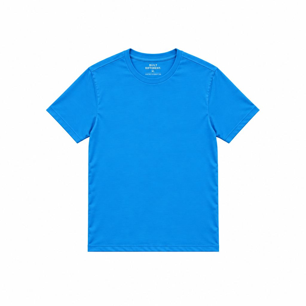 Tall Ibiza Blue Crew Neck T-Shirt