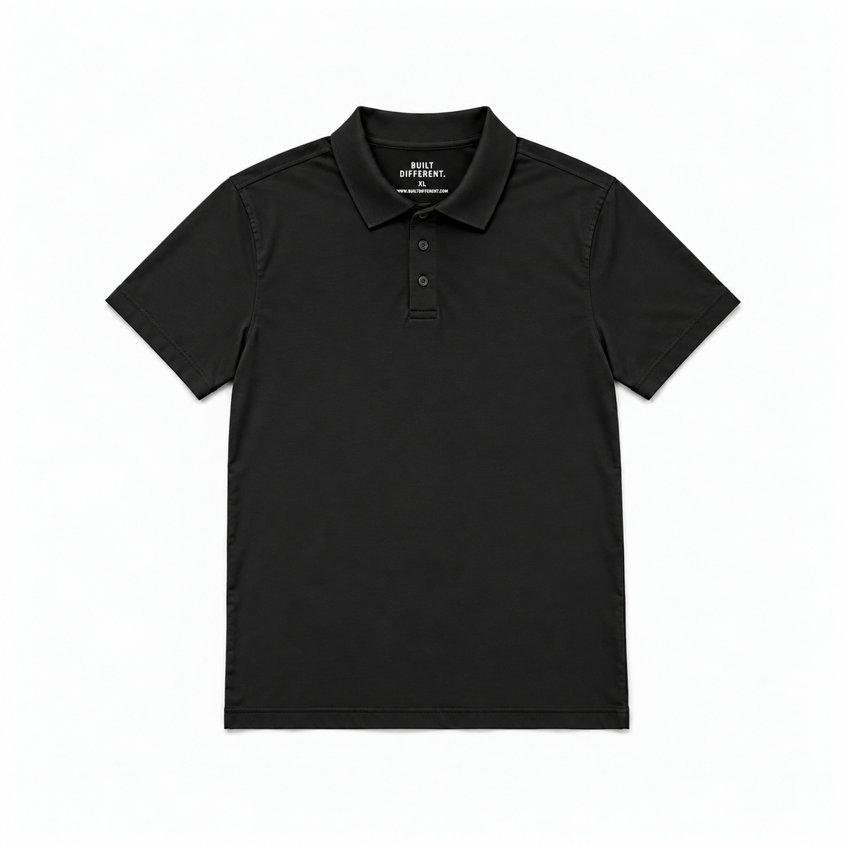 Tall Black Polo Shirt