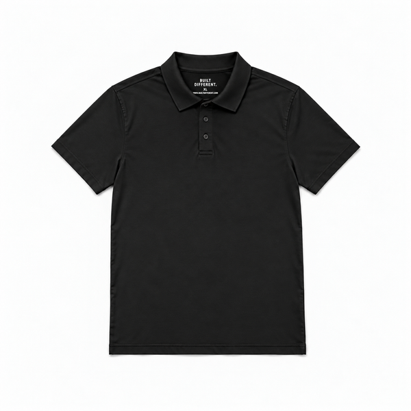Tall Black Polo Shirt