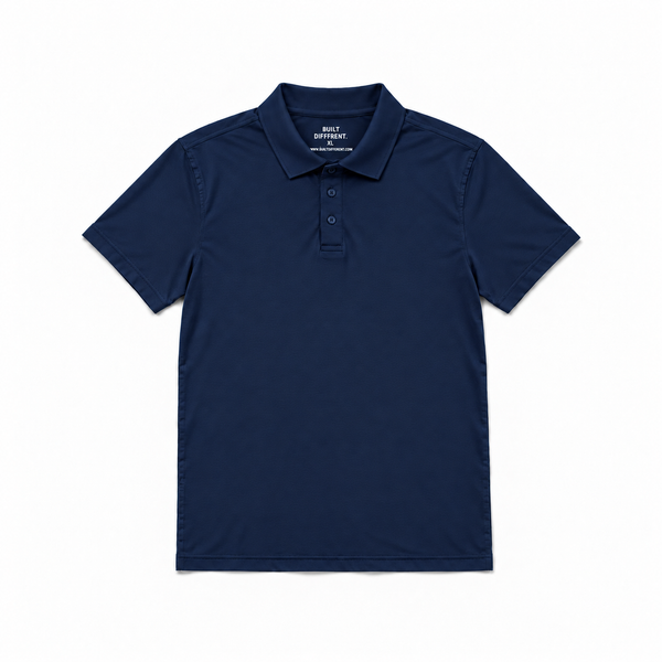 Deep Blue Polo Shirt