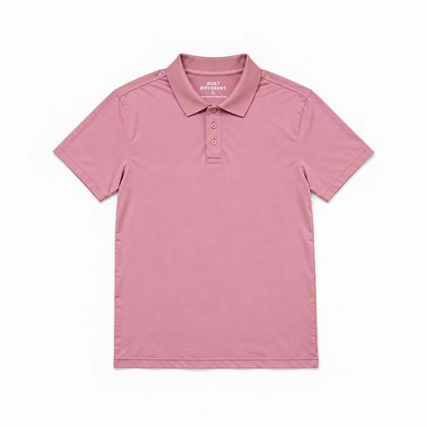 Dusty Rose Polo Shirt