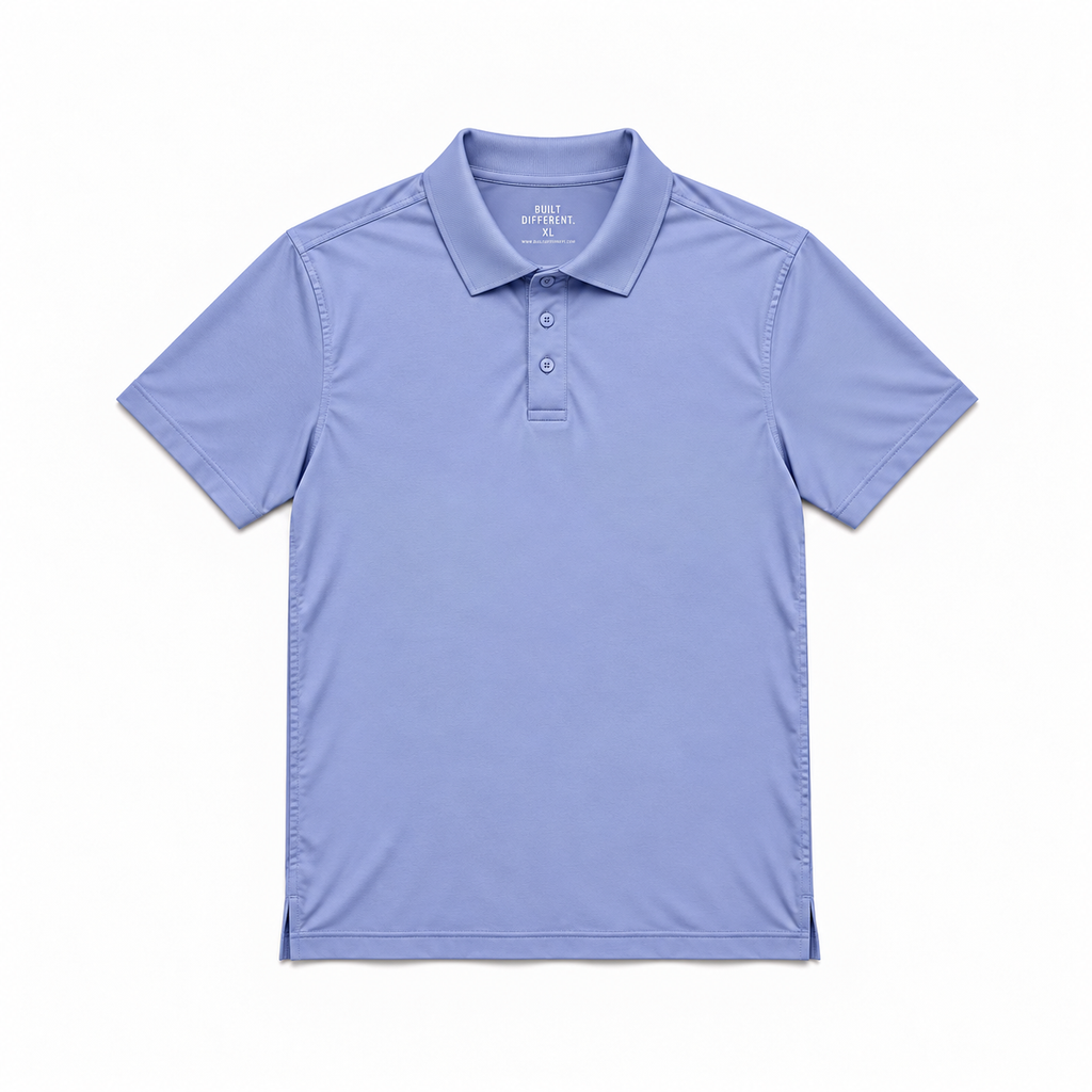 Steel Blue Polo Shirt