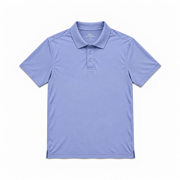 Steel Blue Polo Shirt