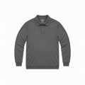 Carbon Dress Long Sleeve Polo Shirt