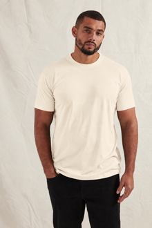 Tall Marshmallow Crew Neck T-Shirt