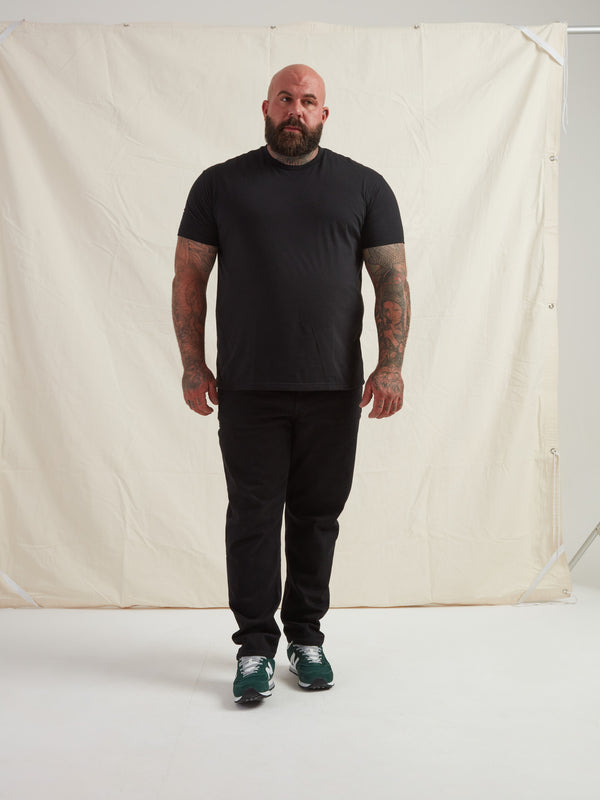 Black Crew Neck T-Shirt