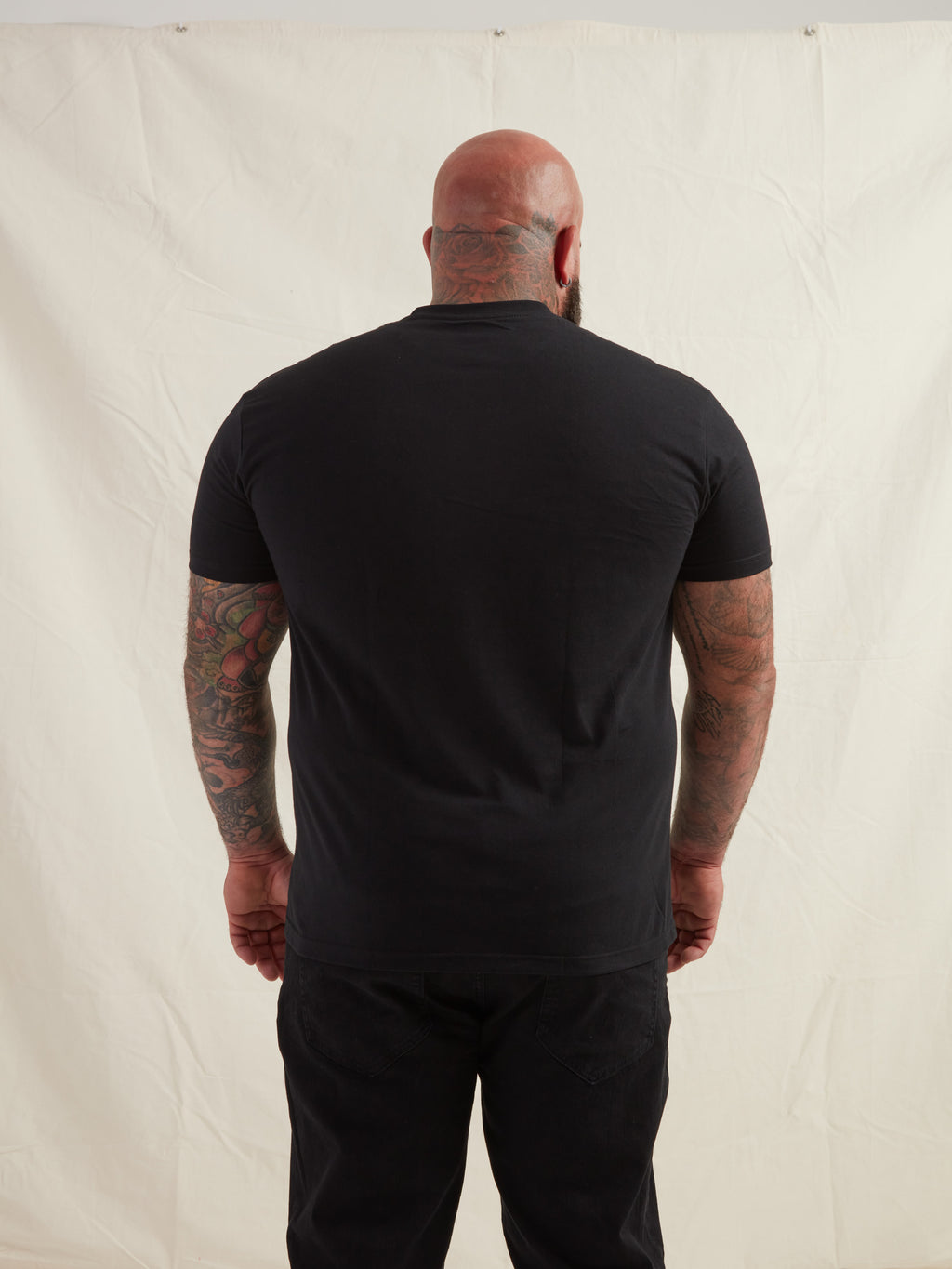 Black Crew Neck T-Shirt