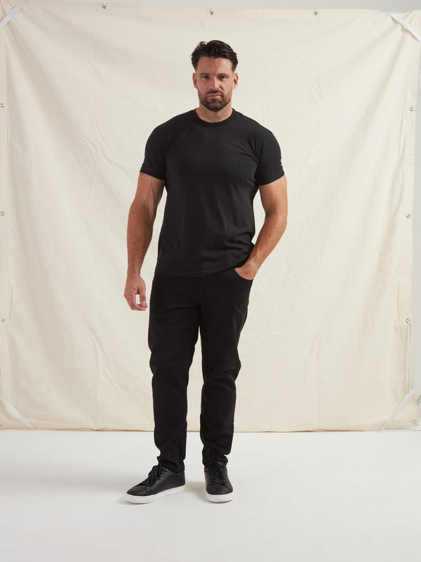 Black Crew Neck T-Shirt