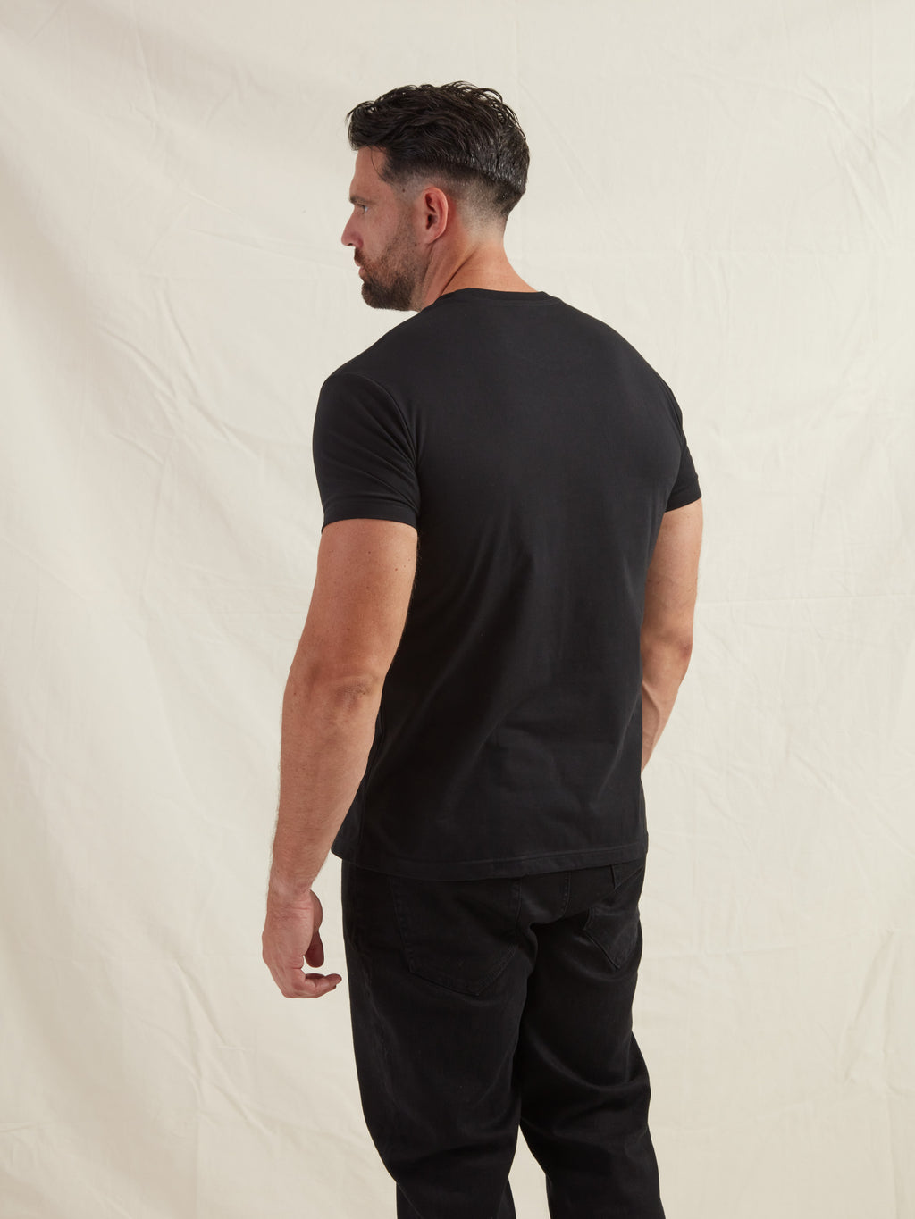 Black Crew Neck T-Shirt