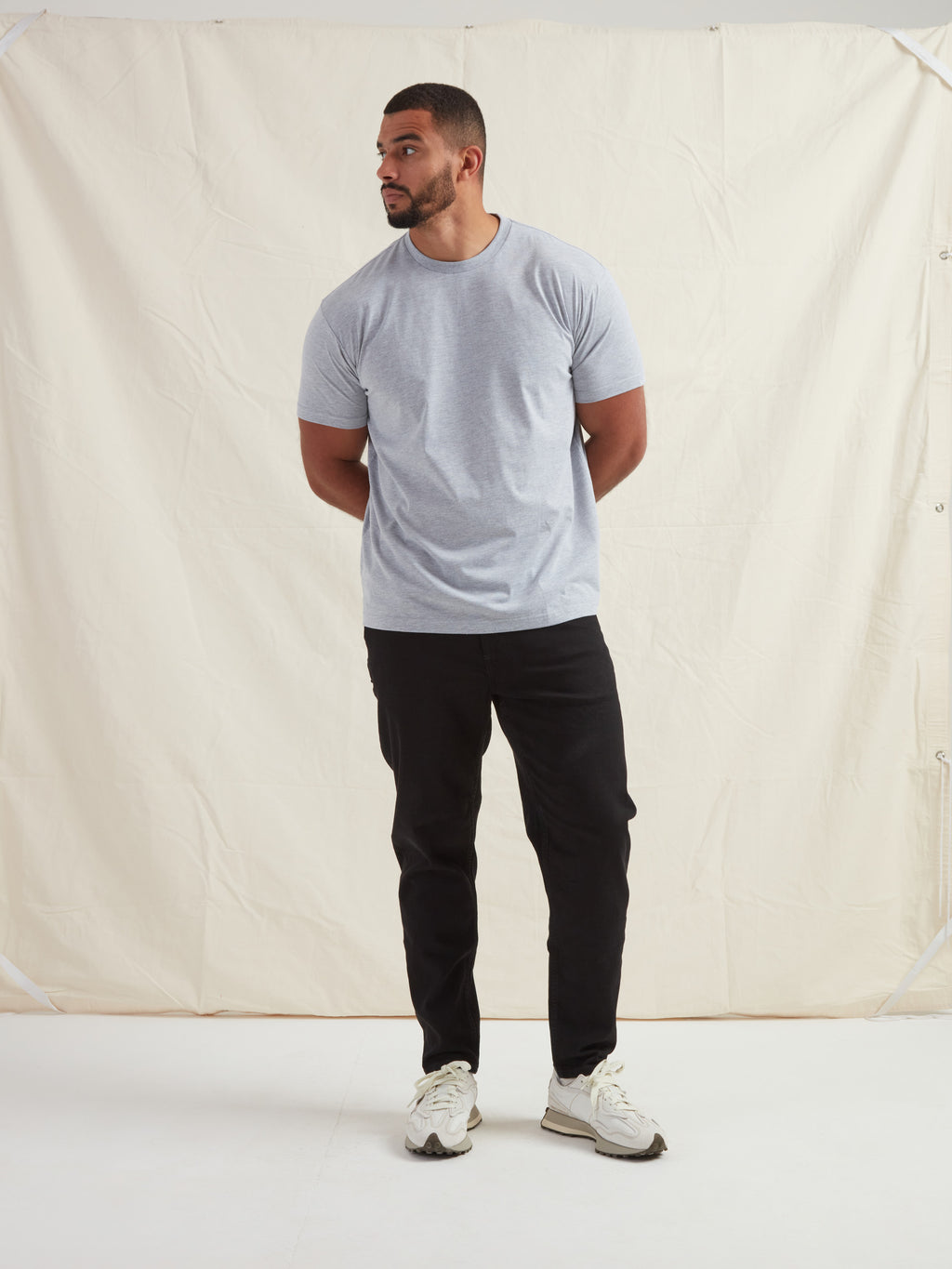 Tall Heather Grey Crew Neck T-Shirt