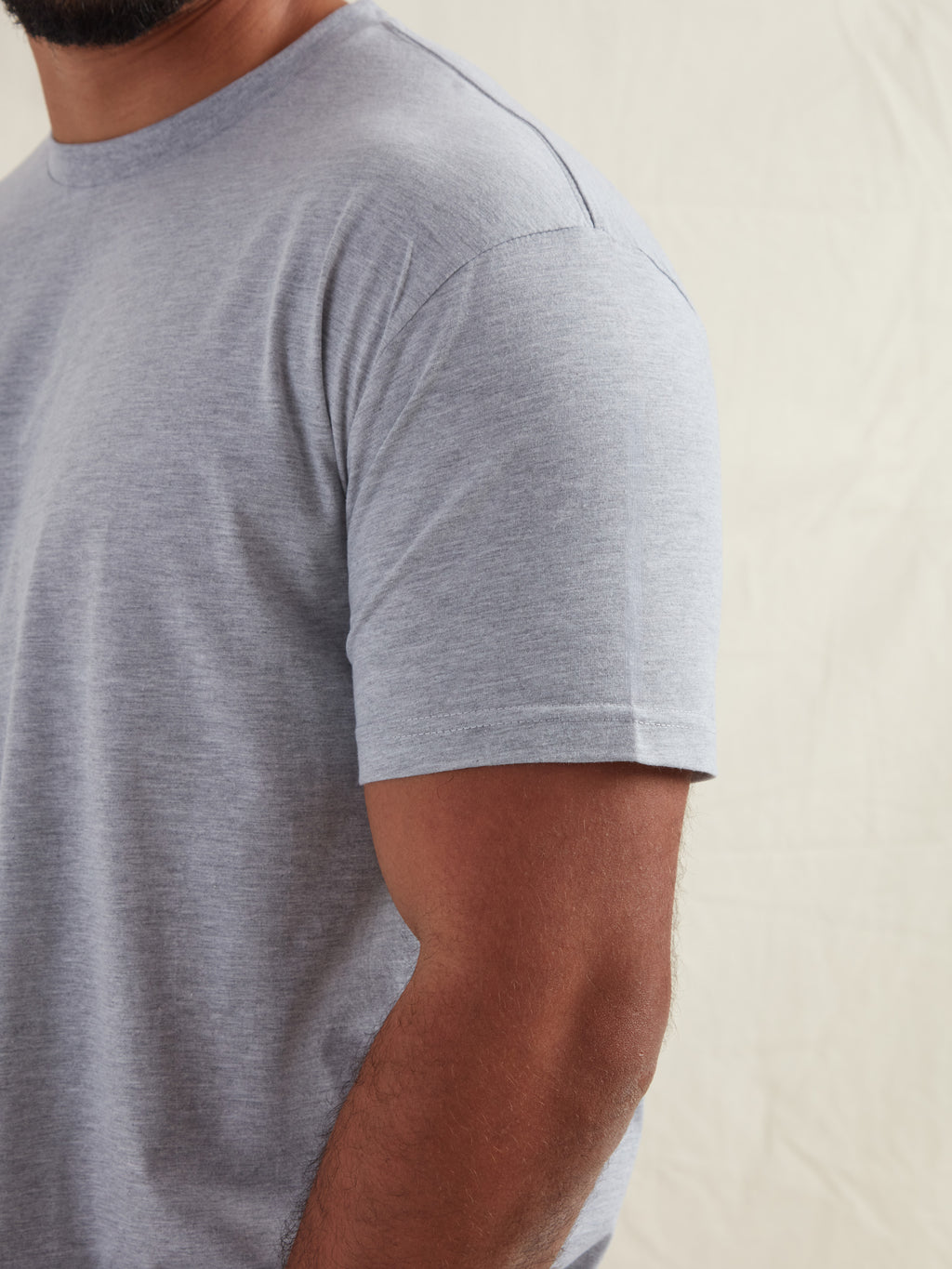 Tall Heather Grey Crew Neck T-Shirt