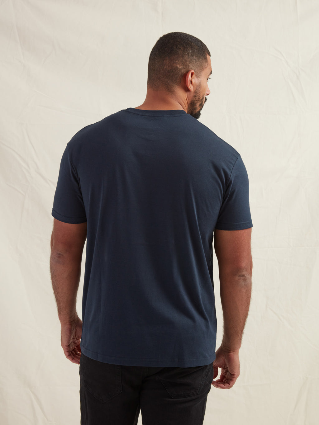 Tall Navy Crew Neck T-Shirt