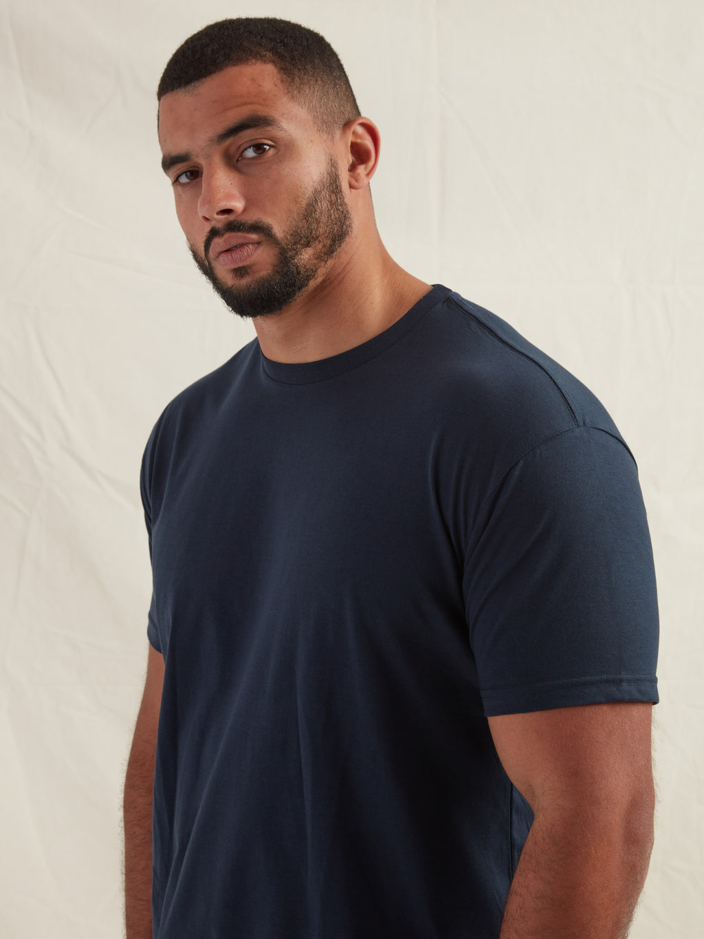 Tall Navy Crew Neck T-Shirt