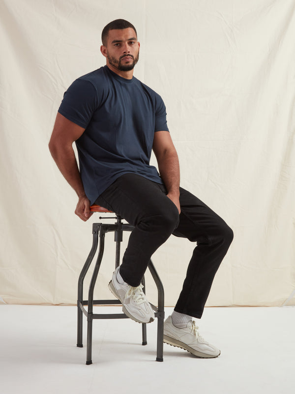 Tall Navy Crew Neck T-Shirt
