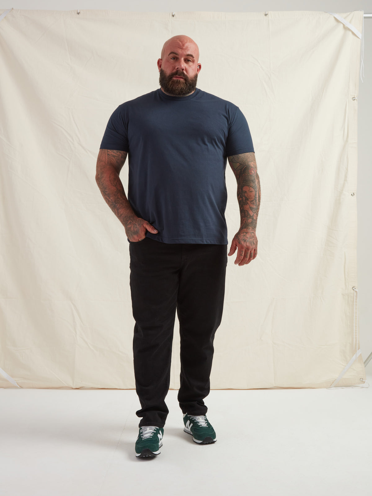 Navy Crew Neck T-Shirt