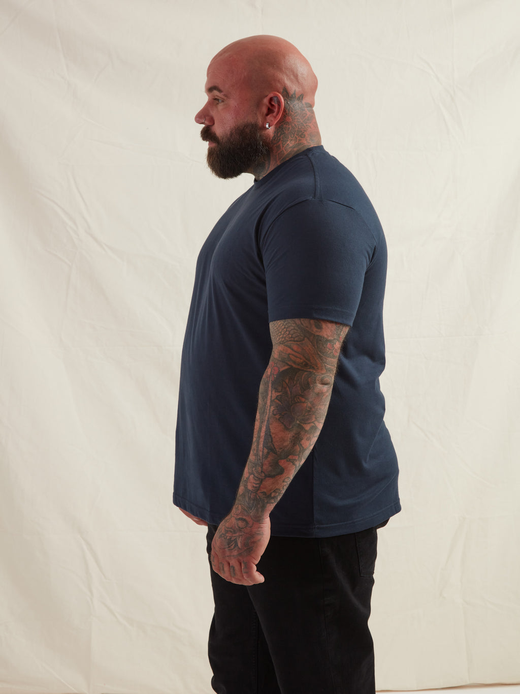 Navy Crew Neck T-Shirt