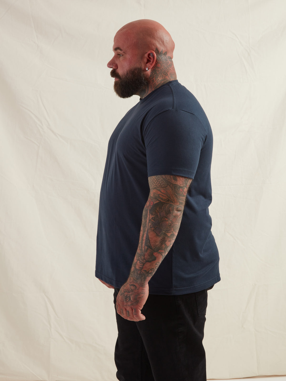 Navy Crew Neck T-Shirt