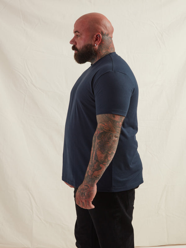 Navy Crew Neck T-Shirt