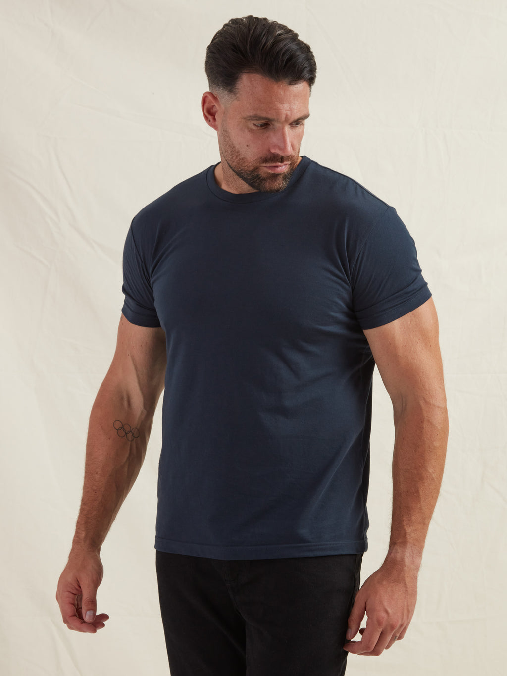 Navy Crew Neck T-Shirt
