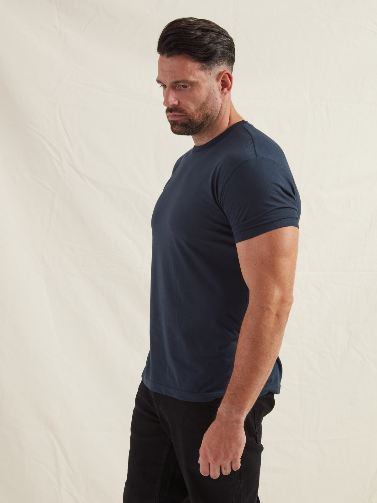 Navy Crew Neck T-Shirt