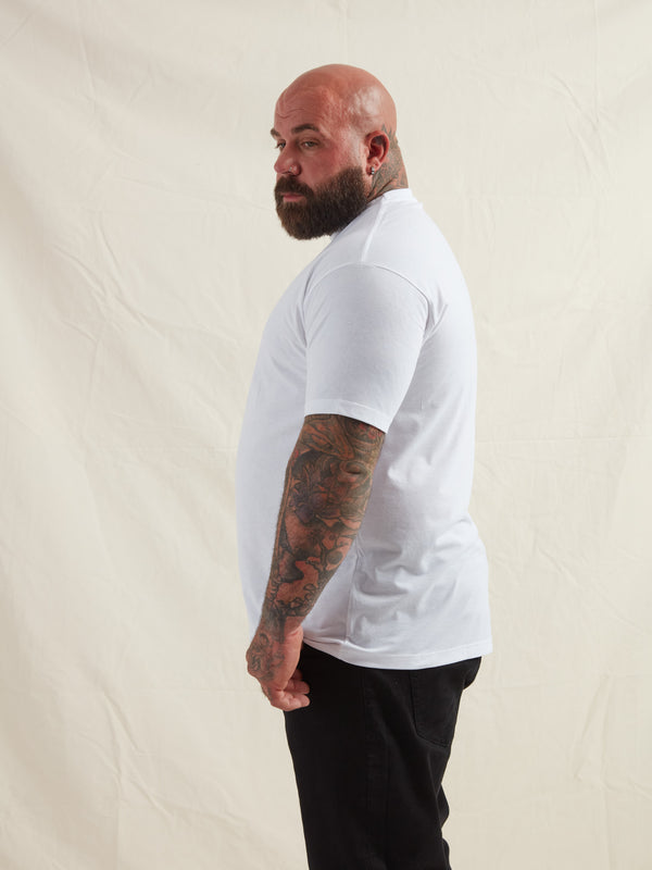 White Crew Neck T-Shirt